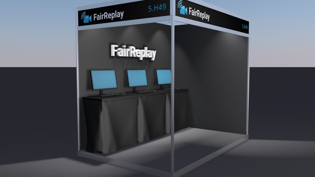 FairReplay IBC booth