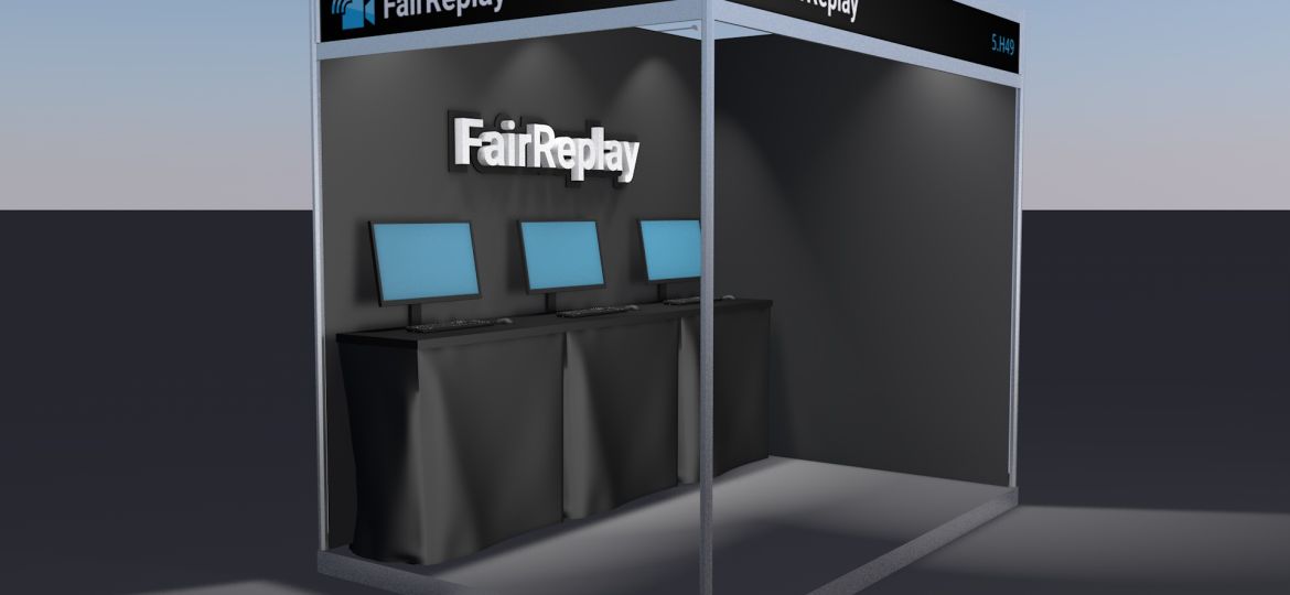 FairReplay IBC booth